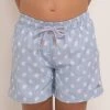 Ancora Official Online Store Swim Trunk The Traveler Blue Kids