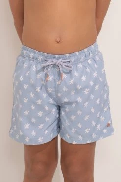 Ancora Official Online Store Swim Trunk The Traveler Blue Kids