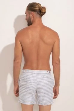 Ancora Official Online Store Men Bermuda The Vichy Blue