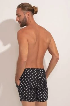 Ancora Official Online Store Swim Trunk Traveler Black Men