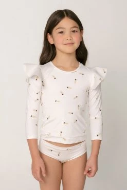 Ancora Official Online Store Kids Bikini The California Rashguard Girl