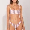 Ancora Official Online Store Bottom The Scrunchie Stripes Nude SC