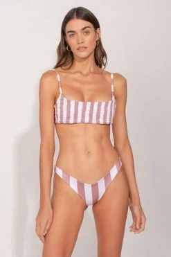 Ancora Official Online Store Bottom The Scrunchie Stripes Nude SC