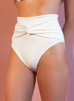 Ancora Official Online Store Bottom The Maxi Nudo Basic Ivory HW