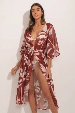 Ancora Official Online Store New Collection Kimono The Traveling Palms