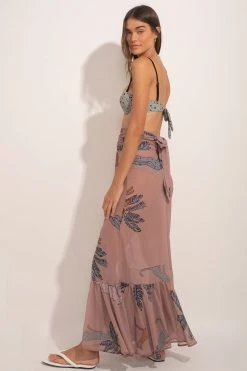 Ancora Official Online Store Women Maxi Skirt The Wild Nudo