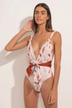 Ancora Official Online Store Women One Piece Hands Over Paradise
