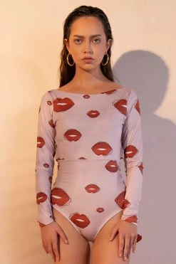 Ancora Official Online Store Onepiece Surfer Kiss Rashhguard Mommy & Me