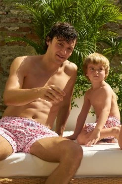 Ancora Official Online Store Kids Swim Trunk Cherry Blossom