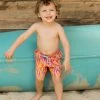 Ancora Official Online Store Kids Swim Trunk Mini Corals Destination