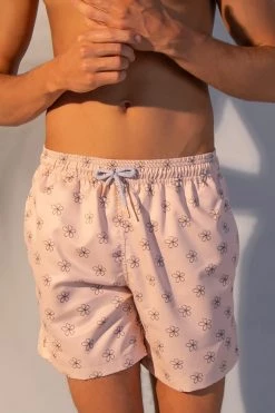 Ancora Official Online Store Men Swim Trunk Nude Bloom