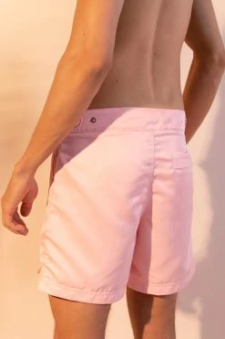 Ancora Official Online Store Men Swim Trunk Pink Sunset