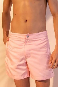 Ancora Official Online Store Men Swim Trunk Pink Sunset