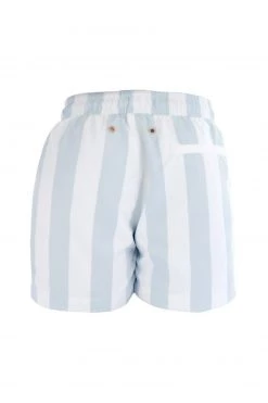 Ancora Official Online Store Kids Swim Trunk Swimmer Stripes Light Blue
