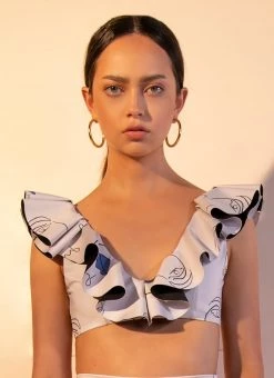 Ancora Official Online Store Top The Blue Kissed Bolero Mommy & Me